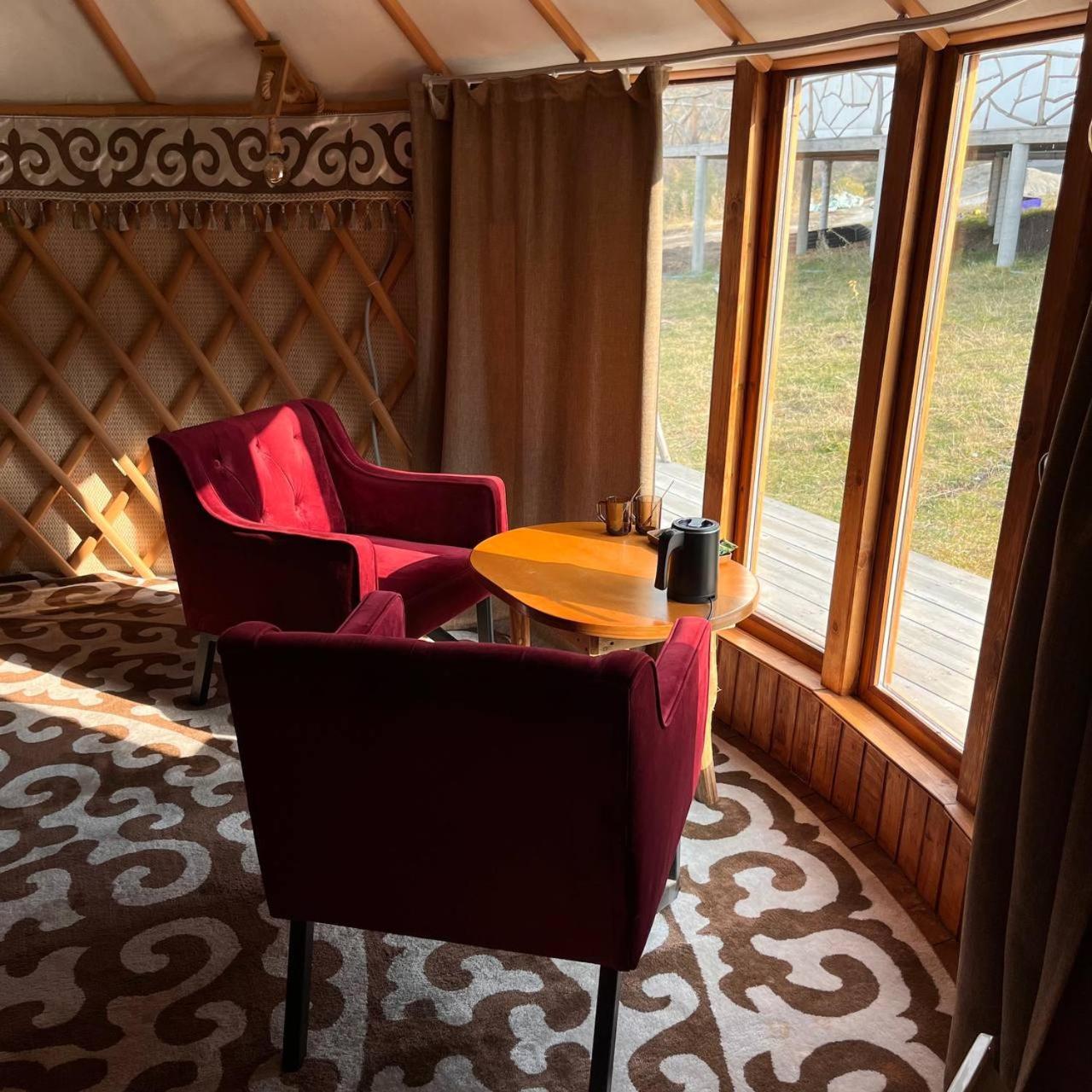 Ethno Complex Ala Kuch Hotell Kaindy Eksteriør bilde